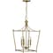 Progress Lighting Parkhurst Collection Brushed Bronze Four-Light Foyer P500214-109 - alternate 2